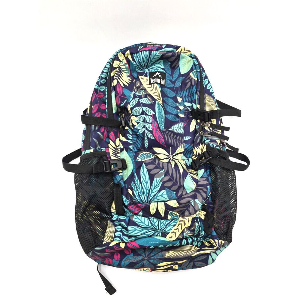 EUC‎ Venture Pal Lightweight Packable Travel Hiking Backpack Daypack Leaves